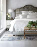 Image 4 of 6: Matouk Lanai Pique Coverlet, KING