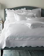 Image 3 of 6: Matouk Lanai Pique Coverlet, KING