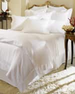 Image 3 of 4: Sferra Giza 45 Queen Sateen Duvet Cover