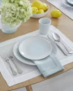 Image 6 of 6: Sferra Hemstitch Dinner Napkins, Set of 4