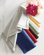 Image 3 of 4: Sferra Acanthus Jacquard Napkins, Set of 4