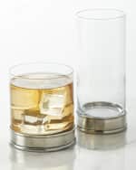 Image 3 of 4: Neiman Marcus Pewter and Glass Highball