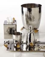 Image 3 of 3: Michael Aram Gold Orchid Toothbrush Holder
