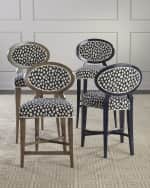 Image 6 of 6: Massoud Rayan Bar Stool, 30"