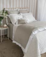 Image 2 of 2: Bovi Fine Linens Devere Sham