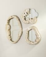 Image 5 of 5: Jamie Young Organic Shape Small Mirror