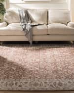 Image 5 of 5: Lauren Ralph Lauren Helena Beige/Light Rust Power-Loomed Rug, 2' x 10'
