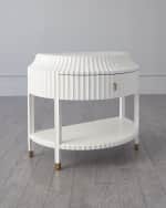 Image 4 of 4: Ashley Childers for Global Views Fountain Demuline Bedside Chest