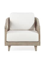 Image 2 of 6: Palecek Boca Outdoor Lounge Chair