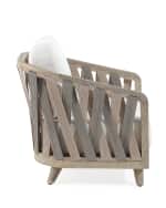 Image 3 of 6: Palecek Boca Outdoor Lounge Chair