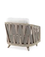 Image 4 of 6: Palecek Boca Outdoor Lounge Chair