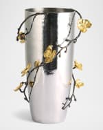 Image 1 of 2: Michael Aram Gold Orchid Centerpiece Vase