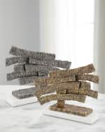 Image 2 of 2: John-Richard Collection Crinkle Swoosh Sculpture