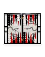 Image 2 of 2: Jonathan Adler Snake Backgammon Set
