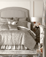 Image 4 of 5: Bernhardt Interiors Bayford King Upholstered Bed