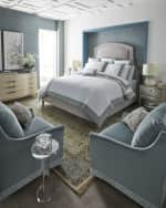 Image 5 of 5: Bernhardt Interiors Bayford King Upholstered Bed