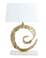 Image 3 of 4: Global Views Swirl Lamp