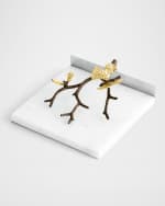 Image 2 of 5: Michael Aram Butterfly Ginkgo Dinner Napkin Holder