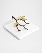 Image 3 of 5: Michael Aram Butterfly Ginkgo Dinner Napkin Holder