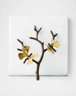 Image 5 of 5: Michael Aram Butterfly Ginkgo Dinner Napkin Holder
