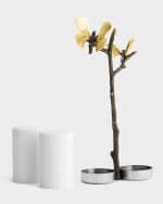 Image 3 of 4: Michael Aram Butterfly Ginkgo Salt and Pepper Shakers with Caddy