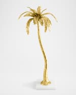 Image 1 of 4: Michael Aram Palm Large Candleholder