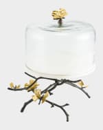 Image 2 of 5: Michael Aram Butterfly Ginkgo Cake Stand