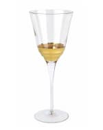 Image 5 of 6: Vietri Raffaelo Assorted Wine Glass, Set of 4