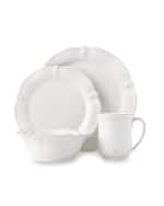 Image 1 of 5: Juliska Berry & Thread Flared 4pc Place Setting - Whitewash