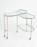 Image 3 of 5: Global Views Gallery Folding Bar, Nickel