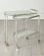 Image 1 of 5: Global Views Gallery Folding Bar, Nickel