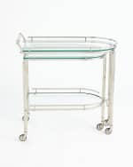 Image 5 of 5: Global Views Gallery Folding Bar, Nickel