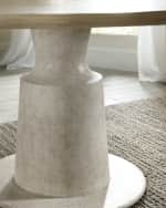 Image 2 of 4: Hooker Furniture Cascade Pedestal Dining Table