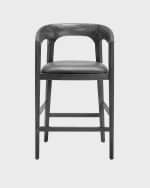 Image 2 of 4: Interlude Home Kendra Counter Stool