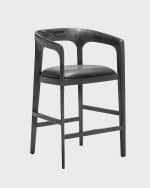 Image 1 of 4: Interlude Home Kendra Counter Stool
