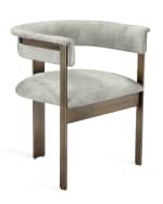 Image 2 of 5: Interlude Home Darcy Hairhide Dining Chair