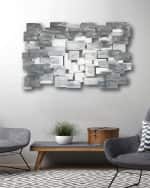 Image 2 of 4: Karo Studios Glass and Metal Wall Sculpture