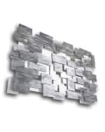 Image 3 of 4: Karo Studios Glass and Metal Wall Sculpture