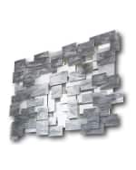 Image 4 of 4: Karo Studios Glass and Metal Wall Sculpture