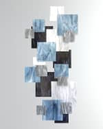 Image 1 of 3: Karo Studios Arctic Vertical Glass Wall Sculpture
