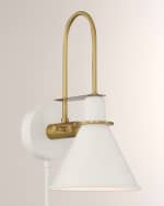 Image 1 of 5: Crystorama Medford 1-Light Wall Mount