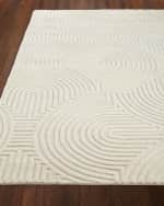 Image 2 of 4: Global Views Arches Hand-Tufted Rug, 11' x 14'