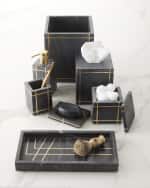 Image 3 of 3: Kassatex Palais Marble Cotton Jar