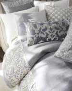Image 2 of 2: Callisto Home Pickstitch Velvet Quilt, Queen