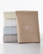 Image 3 of 3: Sferra Marcus King Solid Sheet Set