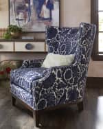 Image 2 of 5: Massoud Harrington Wing Chair