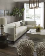 Image 2 of 4: Massoud Annalise Right Chaise Sectional