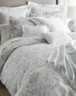 Image 2 of 4: Sferra Merana King Duvet Cover Set