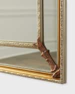 Image 4 of 4: John-Richard Collection Margine Beveled Framed Floor Mirror