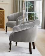 Image 2 of 4: Haute House Silver Sausalito Chair